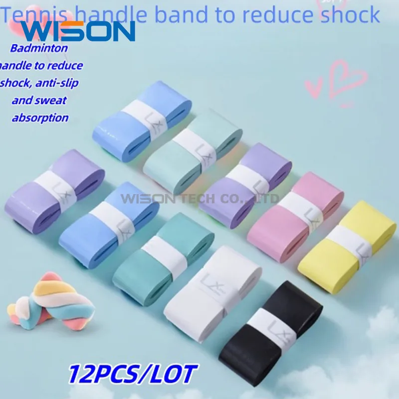 12PCS/LOT tennis racket covered badminton sweat belt anti-slip tape shock absorbing strap winding belt
12PCS/LOT tennis racket covered badminton sweat belt anti-slip tape shock absorbing strap winding belt