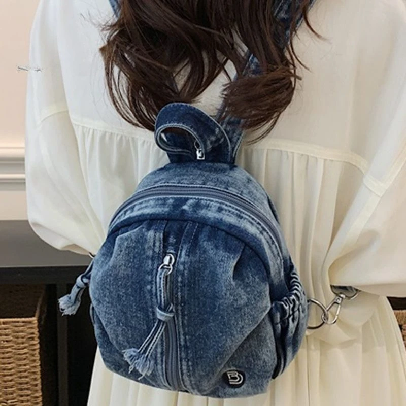 Mini Backpack 2026 New Multi-functional Simple Messenger Bag Fashionable Denim Outdoor Commuter Bag Lightweight and Practical
Mini Backpack 2026 New Multi-functional Simple Messenger Bag Fashionable Denim Outdoor Commuter Bag Lightweight and Practical