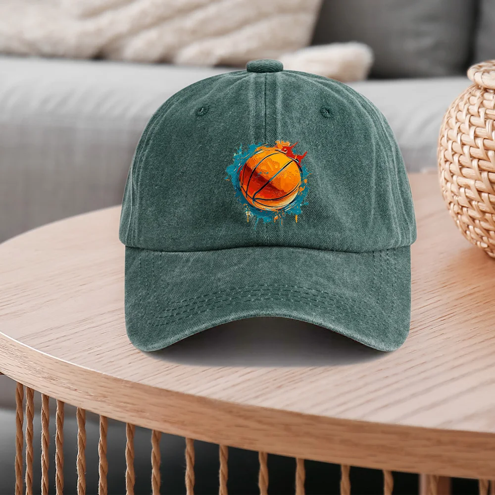 Unisex printed craft cap, simple washed cotton casual cap, fashion solid color baseball cap
Unisex printed craft cap, simple washed cotton casual cap, fashion solid color baseball cap