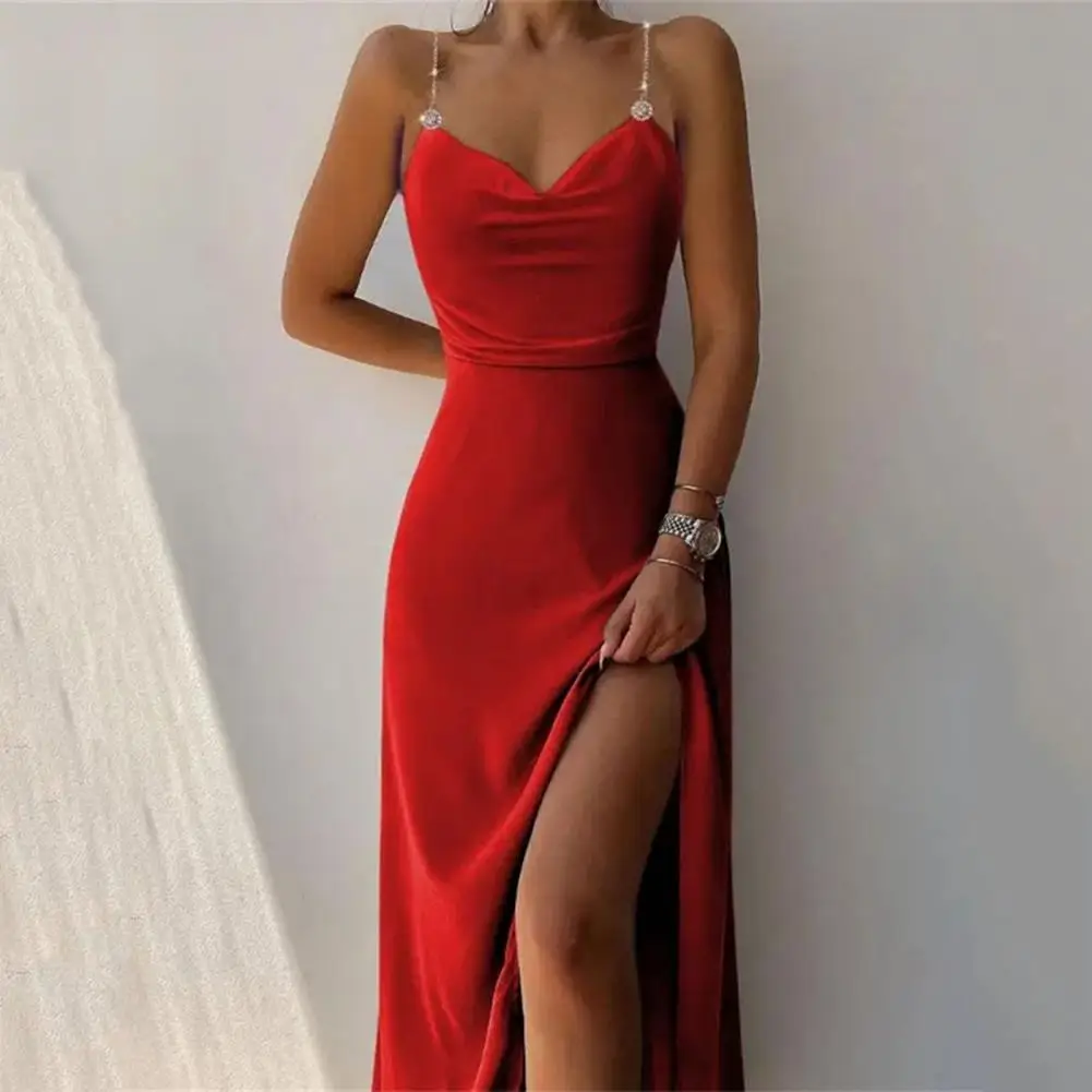 2023 Sexy Women Long Dress Ruched Sleeveless Slim Solid Summer Party Back Split Dress Clubwear Female Vestido Outfits
2023 Sexy Women Long Dress Ruched Sleeveless Slim Solid Summer Party Back Split Dress Clubwear Female Vestido Outfits