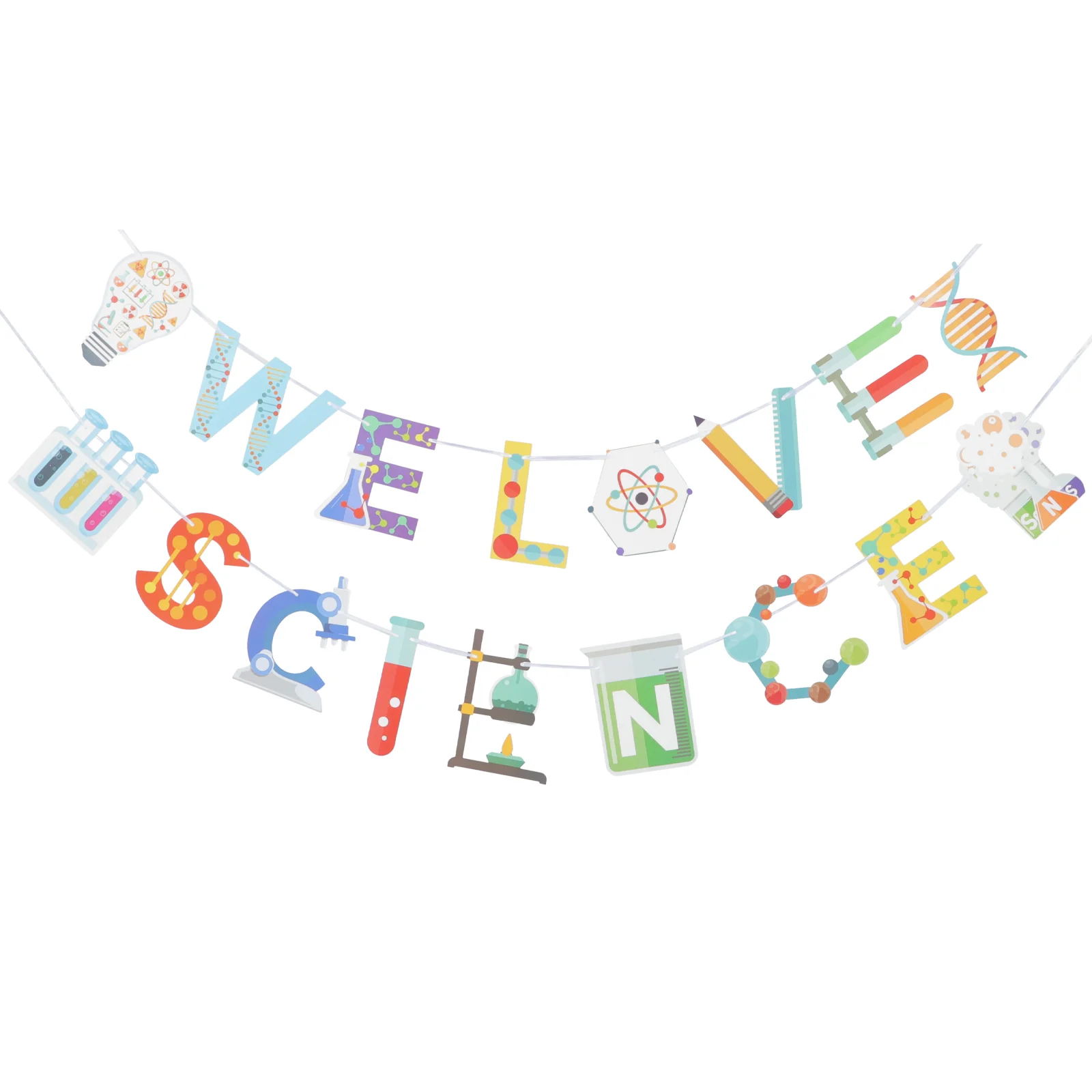2 Pcs Science Theme Hanging Flag School Flags Decorations Party Supplies Banner Door for Season Banners Birthday Paper Baby
2 Pcs Science Theme Hanging Flag School Flags Decorations Party Supplies Banner Door for Season Banners Birthday Paper Baby