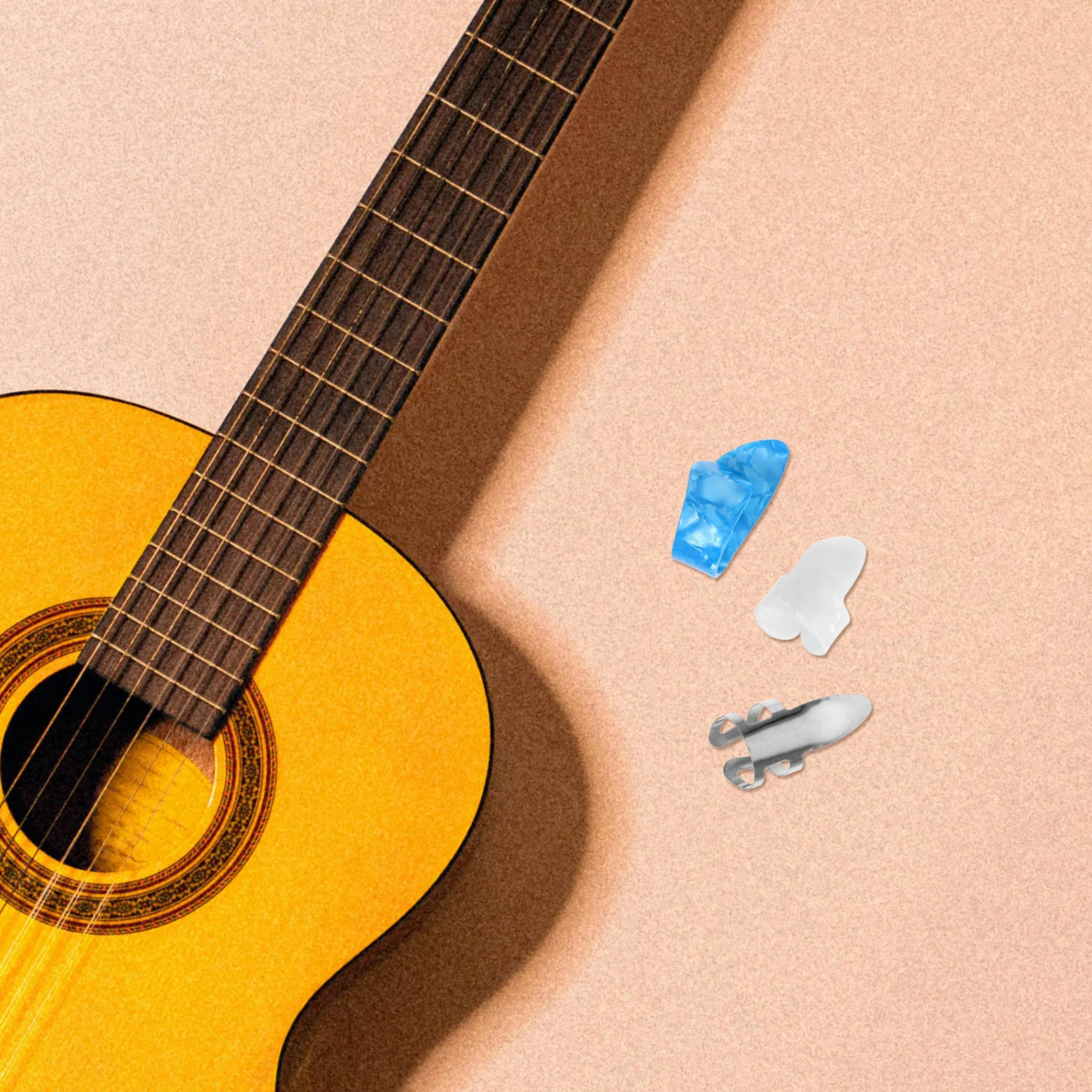 15Pcs Guitar Finger Picks Premium Material Durable Long Lasting Ultra Thin Lightweight Portable Carry Professional Needs
15Pcs Guitar Finger Picks Premium Material Durable Long Lasting Ultra Thin Lightweight Portable Carry Professional Needs