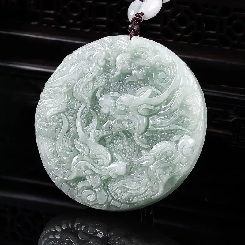 Новый круглый брендовый кулон с натуральным зодиакальным драконом, классическое модное универсальное ожерелье с подвеской
Новый круглый брендовый кулон с натуральным зодиакальным драконом, классическое модное универсальное ожерелье с подвеской