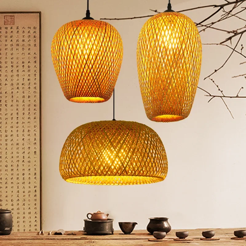 Newest Bamboo Pendant Lamps Ceiling Lights Rattan Wicker Lustre Hand Knit Braiding Suspended Home Dining Braided Decoration HOT
Newest Bamboo Pendant Lamps Ceiling Lights Rattan Wicker Lustre Hand Knit Braiding Suspended Home Dining Braided Decoration HOT