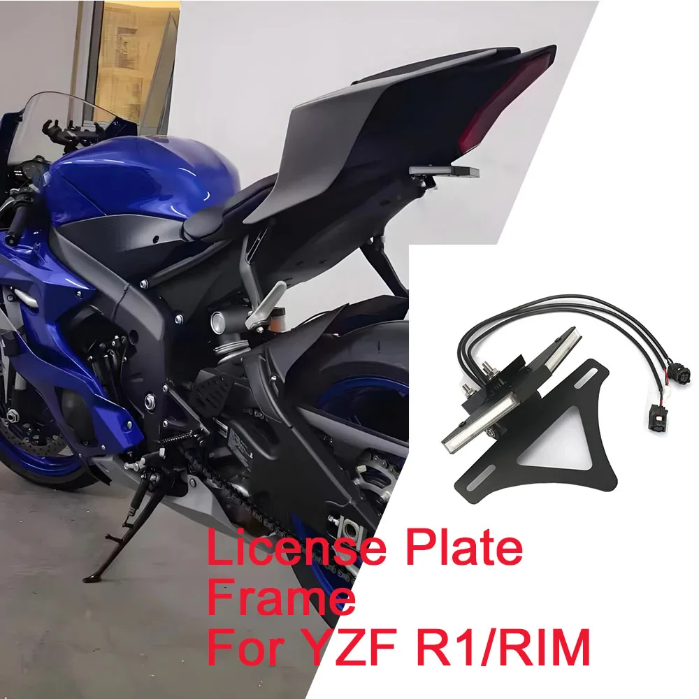 New YZF-R1 Motorcycle License Plate Holder Bracket Rear Tail Tidy Fender Eliminator kit For Yamaha YZF R1 2015-2025
New YZF-R1 Motorcycle License Plate Holder Bracket Rear Tail Tidy Fender Eliminator kit For Yamaha YZF R1 2015-2025