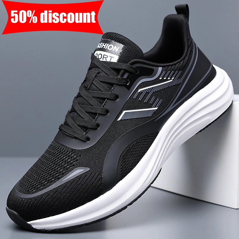 Mens Sports Shoes Lightweight Mesh Soft Sole New Outdoor Breathable Fitness Casual Shoes Youth Comfortable Sports Running Shoes
Mens Sports Shoes Lightweight Mesh Soft Sole New Outdoor Breathable Fitness Casual Shoes Youth Comfortable Sports Running Shoes