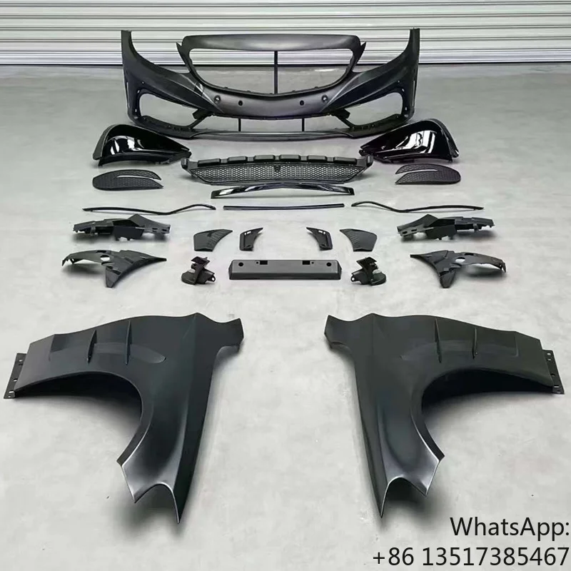 Carlson Style W205 PP Front Bumper Aluminum Fender Body Kits for Mercedes C-Class W205 2015-2019
Carlson Style W205 PP Front Bumper Aluminum Fender Body Kits for Mercedes C-Class W205 2015-2019