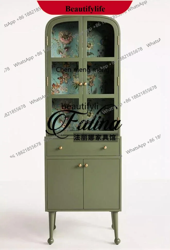 D178 American light luxury solid wood, living room high cabinet solid wood double door partition side cabinet, simple storage c
D178 American light luxury solid wood, living room high cabinet solid wood double door partition side cabinet, simple storage c