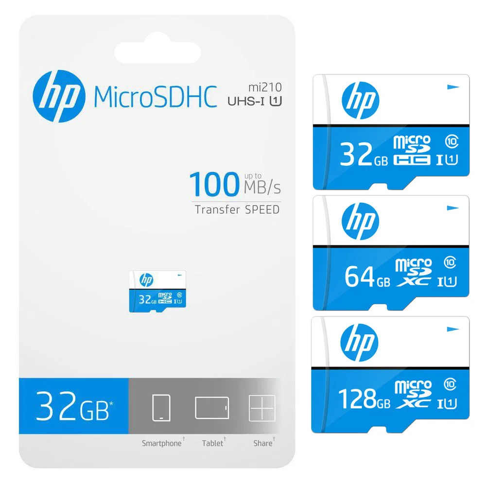 HP Micro SD Card 64GB Memory Card Class 10 32GB 128GB A1 High Speed Cartao De Memoria TF Mecard C10 SD Card for PC Laptop Mobile
HP Micro SD Card 64GB Memory Card Class 10 32GB 128GB A1 High Speed Cartao De Memoria TF Mecard C10 SD Card for PC Laptop Mobile