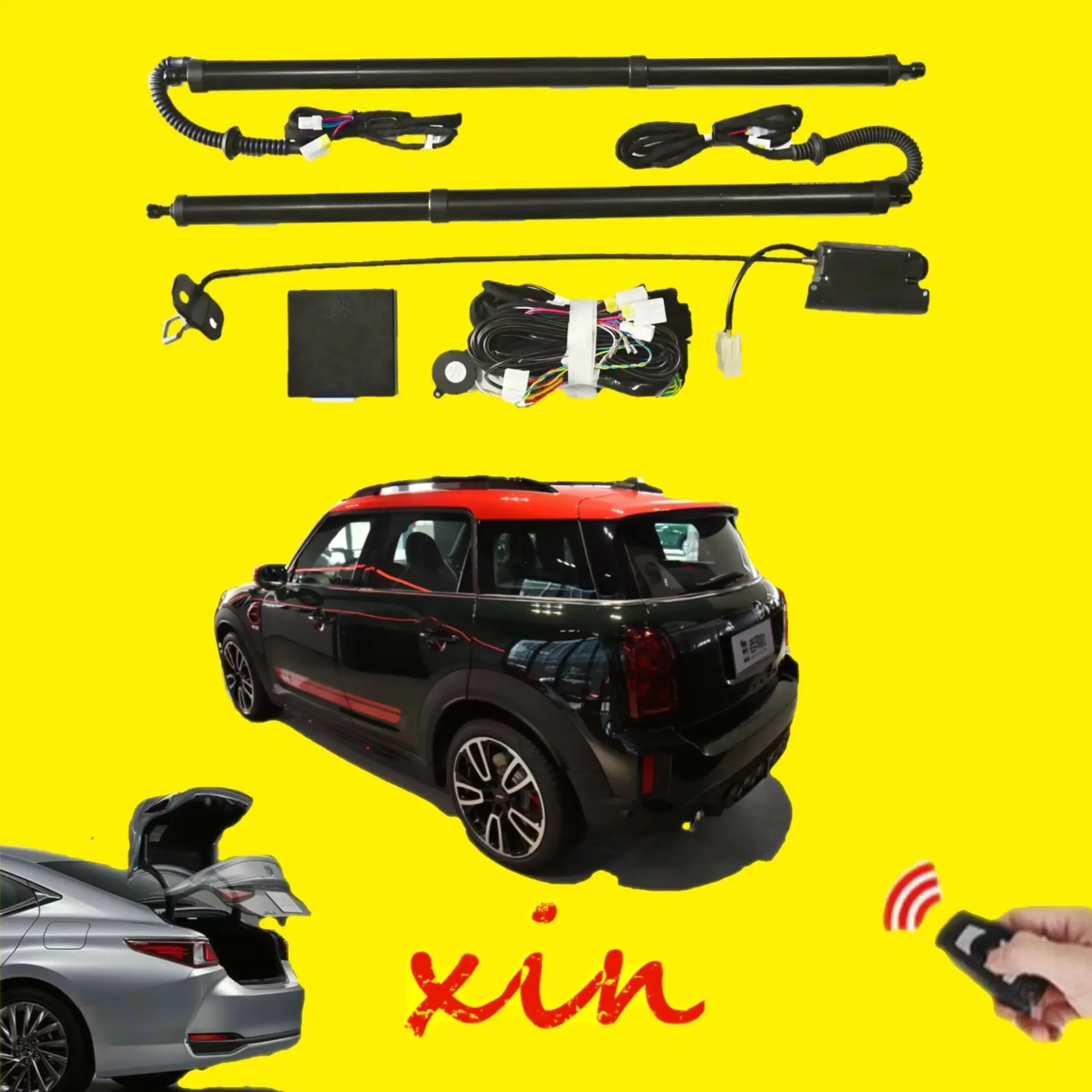 Power electric tailgate for BMW MINI Countryman auto trunk intelligent electric tail gate lift smart lift gate car accessories
Power electric tailgate for BMW MINI Countryman auto trunk intelligent electric tail gate lift smart lift gate car accessories