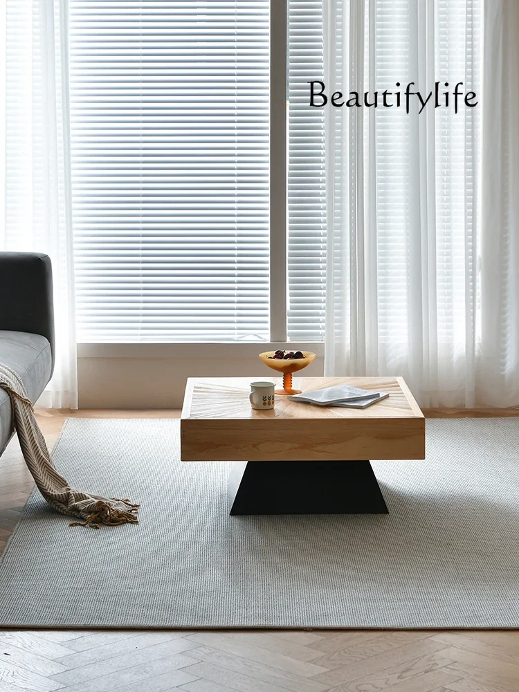 Japanese Style Vintage Handmade Solid Wood Mosaic Bed & Breakfast Living Room Balcony Small Coffee Table 
Japanese Style Vintage Handmade Solid Wood Mosaic Bed & Breakfast Living Room Balcony Small Coffee Table