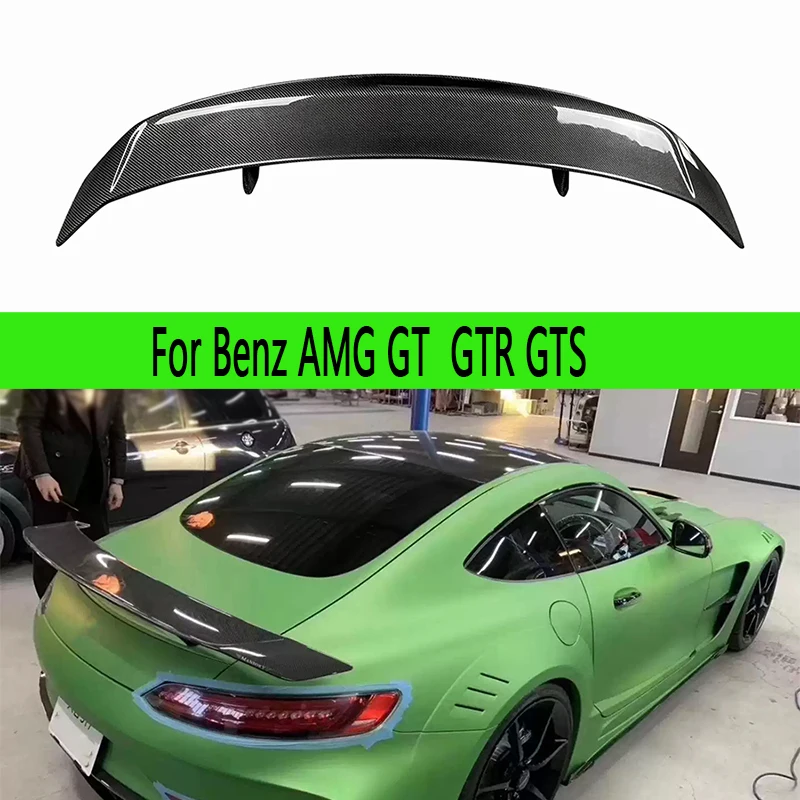 For Mercedes Benz AMG GT GTR GTS Carbon Fiber Tail fins Rear Trunk Spoiler Guide Wing Rear Wing Diverter body kit
For Mercedes Benz AMG GT GTR GTS Carbon Fiber Tail fins Rear Trunk Spoiler Guide Wing Rear Wing Diverter body kit