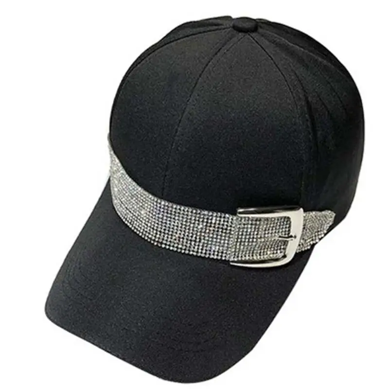 652F Baseball Cap Sun for Protection with Rhinestones Band Decoration Feminine
652F Baseball Cap Sun for Protection with Rhinestones Band Decoration Feminine