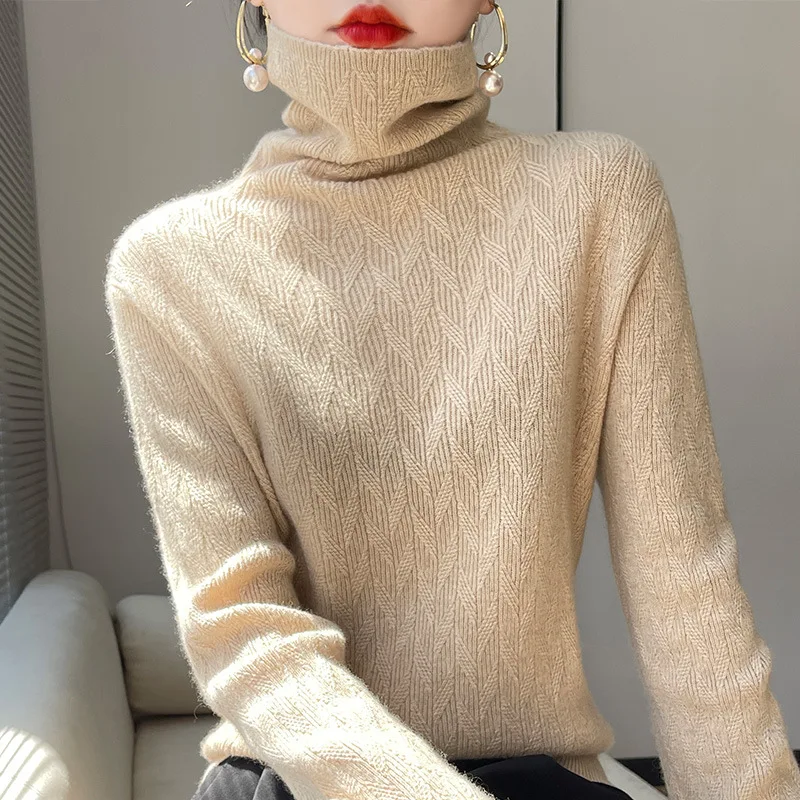 2022 New Fashion Sweater Women Winter Warm Turtleneck Loose Short Pullover White Khaki High Quality Clothing Lady
2022 New Fashion Sweater Women Winter Warm Turtleneck Loose Short Pullover White Khaki High Quality Clothing Lady
