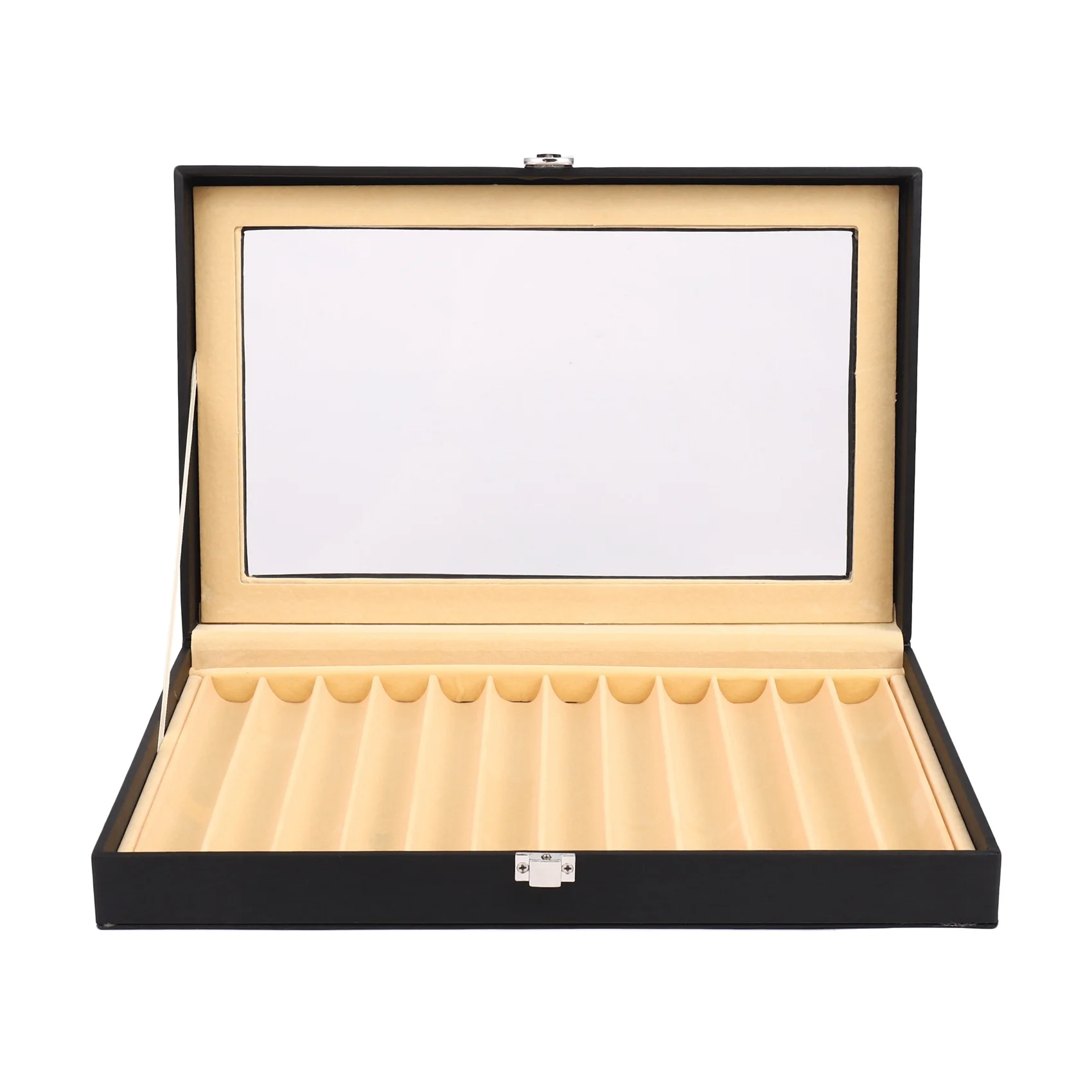12 Black Pen Box Leather Pen Display Box PU Pen Storage Box Leather Pencil Case Storage Box
12 Black Pen Box Leather Pen Display Box PU Pen Storage Box Leather Pencil Case Storage Box