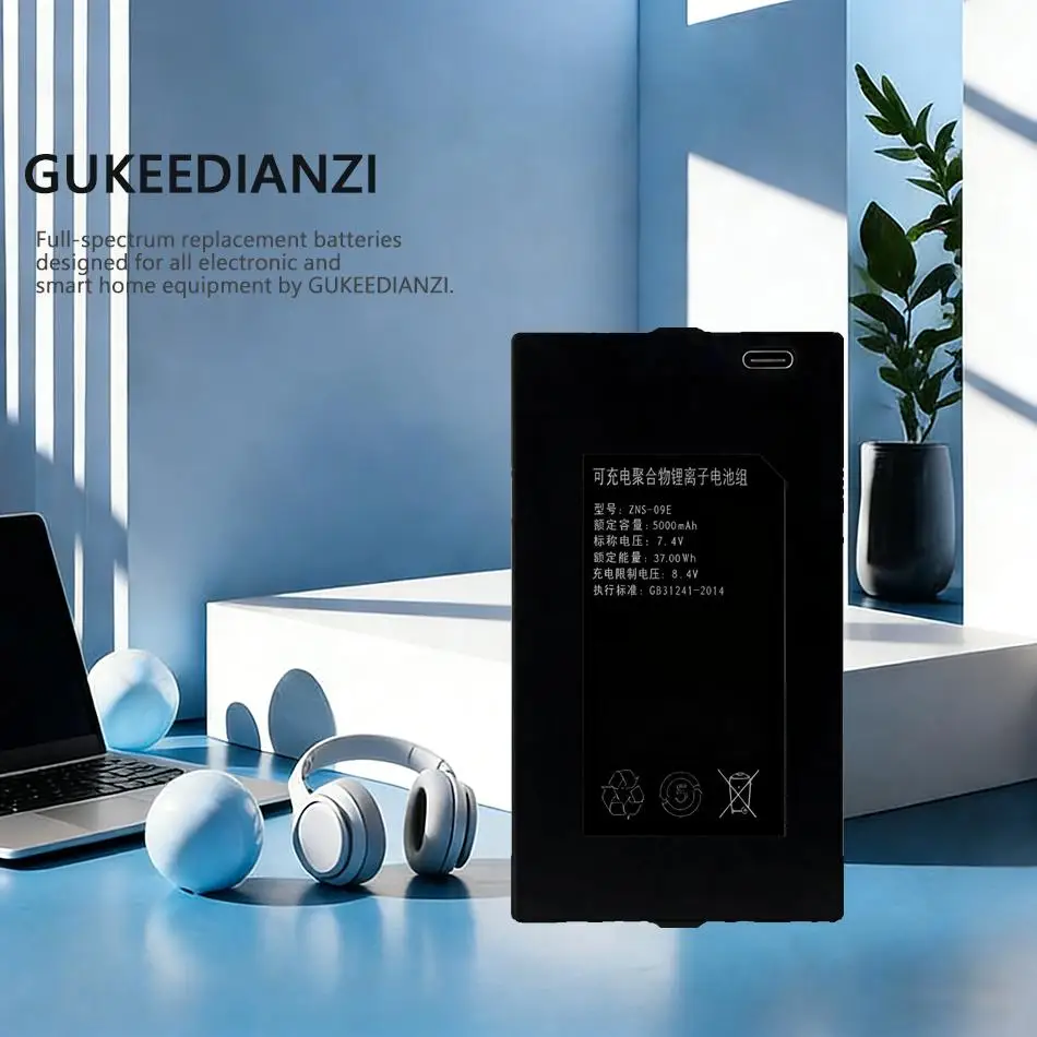 Аккумулятор для умного дверного замка 5000 мАч, надежная замена, подходит для Zns-09E
Аккумулятор для умного дверного замка 5000 мАч, надежная замена, подходит для Zns-09E