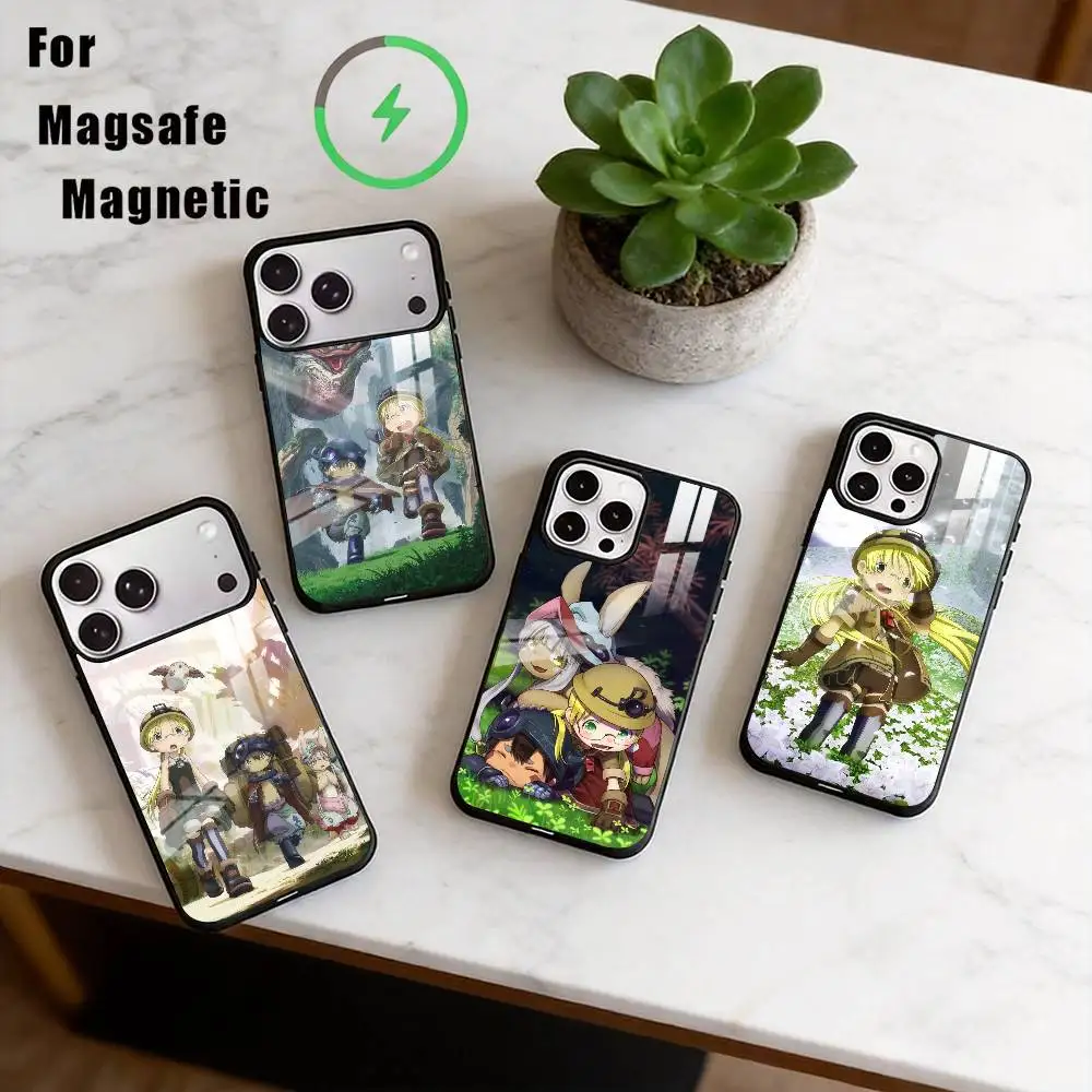 M-Made in Abyss Phone Case Magnetic with Magsafe Wireless Charging For iPhone17,16,15,14,13,12,11 Plus,Pro
M-Made in Abyss Phone Case Magnetic with Magsafe Wireless Charging For iPhone17,16,15,14,13,12,11 Plus,Pro