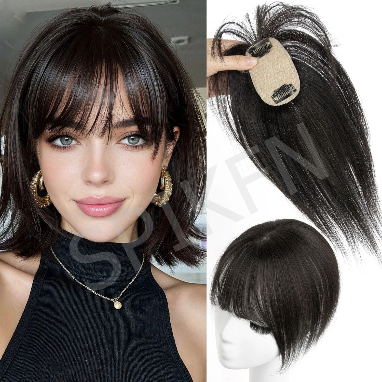 360° 3D Hair Toppers for Women Real Human Hair Clip in Bangs HairToppers Wig With Bangs Loss Top HairPieces Wiglets wig Brown
360° 3D Hair Toppers for Women Real Human Hair Clip in Bangs HairToppers Wig With Bangs Loss Top HairPieces Wiglets wig Brown