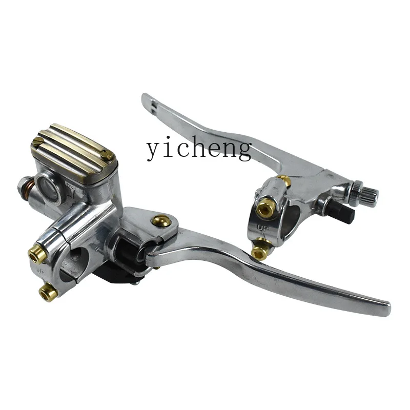 TQH motorcycle retro clutch brake pump handle horn assembly modified front brake pump Juyun Borg 250 accessories
TQH motorcycle retro clutch brake pump handle horn assembly modified front brake pump Juyun Borg 250 accessories