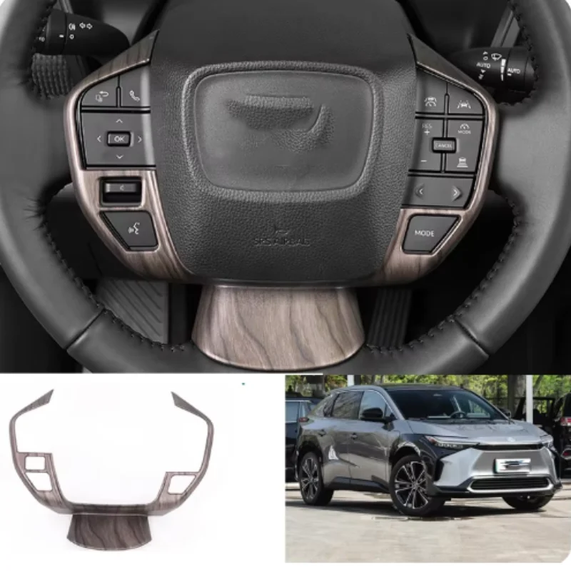 For Toyota BZ4X EA10 2022 -2024 Carbon Fiber Interior Accessories Car Steering Wheel Panel Decoration Cover Trim Moulding Sticke
For Toyota BZ4X EA10 2022 -2024 Carbon Fiber Interior Accessories Car Steering Wheel Panel Decoration Cover Trim Moulding Sticke