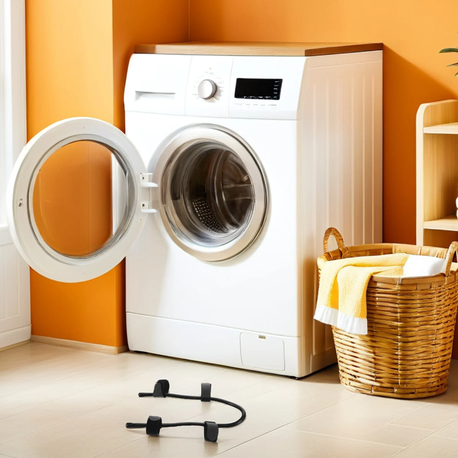 Washing Machine Drain Hose Holder Hook Flexible Portable Clamp for Laundry Tub Utility Sink Drain Hose Guide Clip Prevention
Washing Machine Drain Hose Holder Hook Flexible Portable Clamp for Laundry Tub Utility Sink Drain Hose Guide Clip Prevention