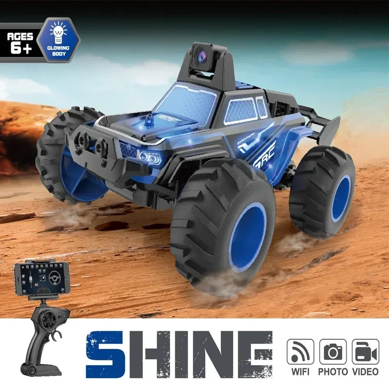 2.4G RC Car with WIFI FPV HD Camera SUV 1:32 mini Off-road High-speed Remote Control Car Climbing Car Children's VR Toys
2.4G RC Car with WIFI FPV HD Camera SUV 1:32 mini Off-road High-speed Remote Control Car Climbing Car Children's VR Toys