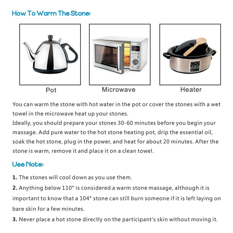 AAAU-Essential Medium Hot Stone для массажного набора - 6 предметов высококачественных массажных камней, инструмент для терапии Hot Rock
AAAU-Essential Medium Hot Stone для массажного набора - 6 предметов высококачественных массажных камней, инструмент для терапии Hot Rock