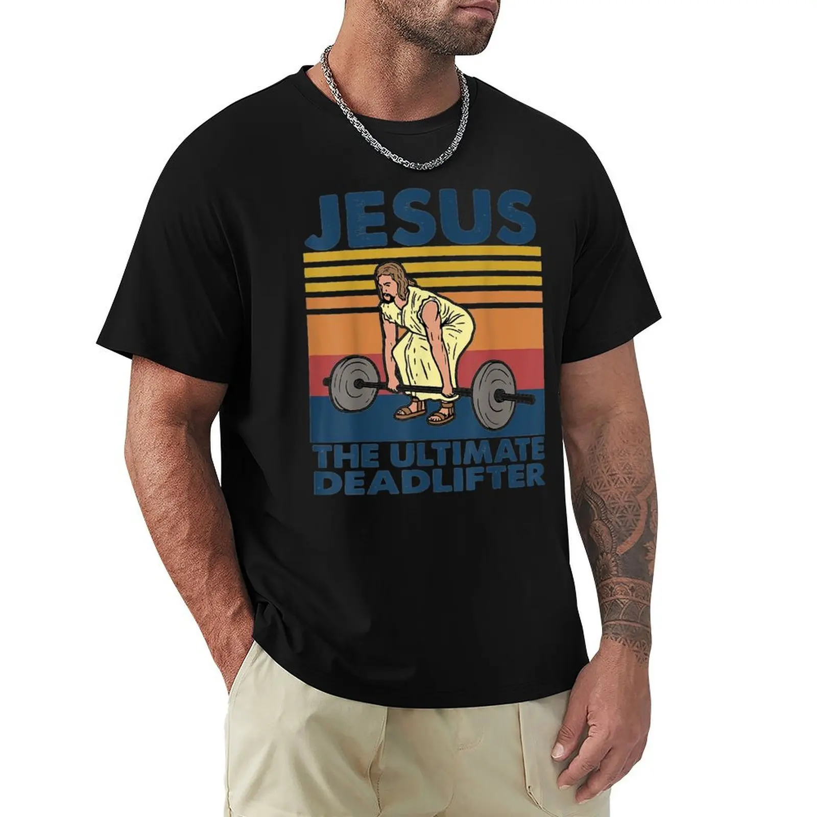 Jesus The Ultimate DEADLIFTER T-Shirt valentines clothes man t shirt blacks mens vintage t shirts
Jesus The Ultimate DEADLIFTER T-Shirt valentines clothes man t shirt blacks mens vintage t shirts