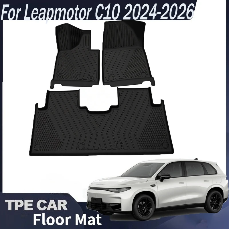 TPE Car Floor Mats, Trunk Mat For Leapmotor C10 2024-2026, Models Floor Mats Cargo Liner TPE Floor Liners Trunk Mat Car
TPE Car Floor Mats, Trunk Mat For Leapmotor C10 2024-2026, Models Floor Mats Cargo Liner TPE Floor Liners Trunk Mat Car