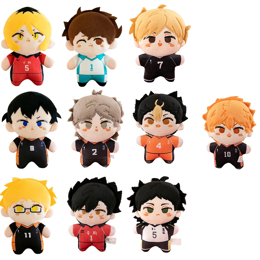 Аниме плюшевая игрушка Kawaii Shoyo Hinata Tobio Kageyama Kuroo Tetsurou плюшевые куклы украшение комнаты милая мягкая игрушка подарок на день рождения
Аниме плюшевая игрушка Kawaii Shoyo Hinata Tobio Kageyama Kuroo Tetsurou плюшевые куклы украшение комнаты милая мягкая игрушка подарок на день рождения