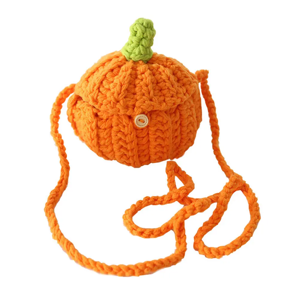 Candy Bag Knitted Yarn Lightweight Stylish Decorative Gift Storage Small Bag Pumpkin Shaped Crossbody Reusable
Candy Bag Knitted Yarn Lightweight Stylish Decorative Gift Storage Small Bag Pumpkin Shaped Crossbody Reusable