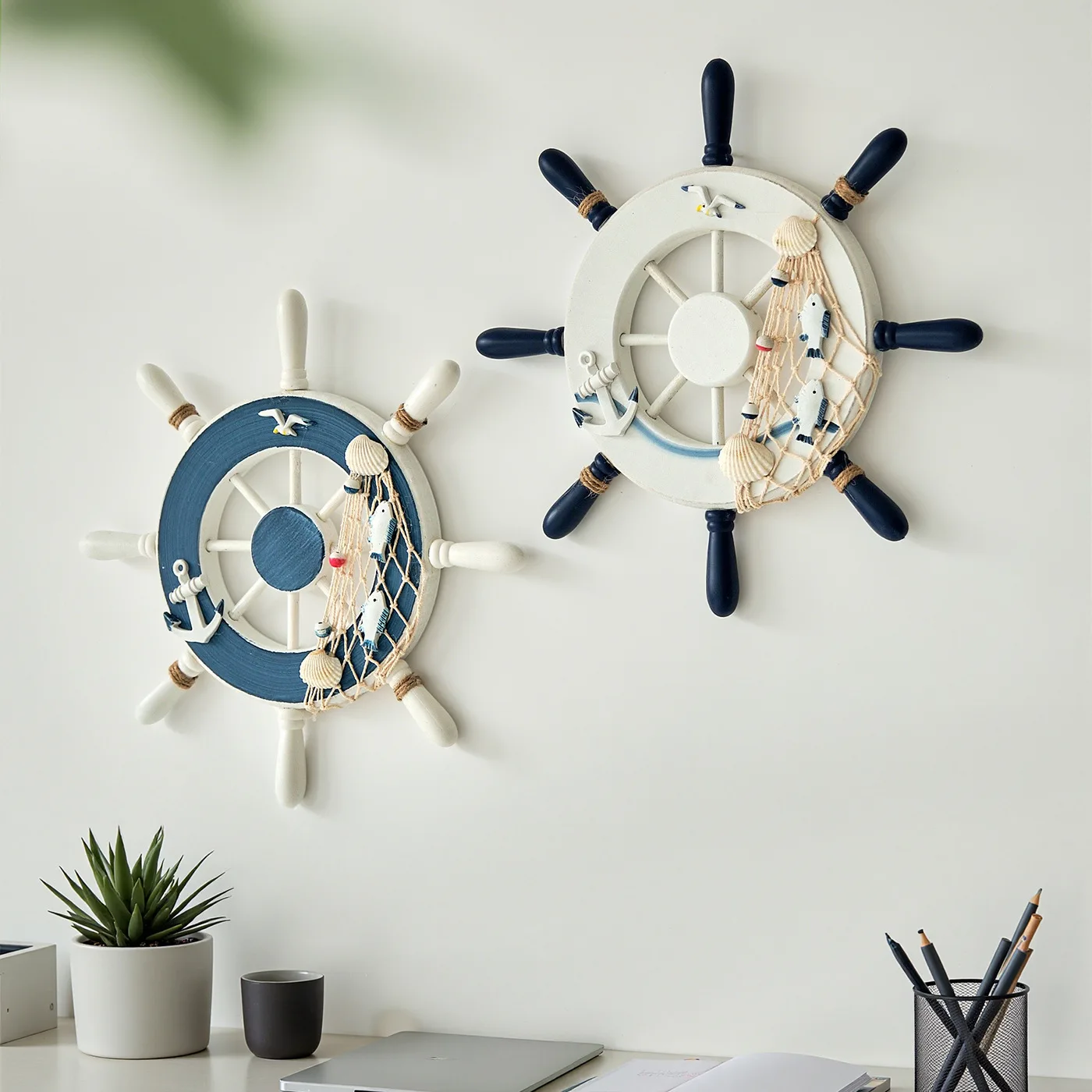 32cm Photo Wall Rudder, Mediterranean Creative Rudder Decoration Pendant Wholesale, Helmsman Steering Wheel
32cm Photo Wall Rudder, Mediterranean Creative Rudder Decoration Pendant Wholesale, Helmsman Steering Wheel