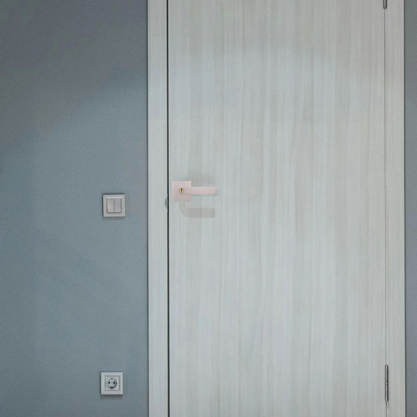 1Set Aluminum Door Knob Lock Heavy Duty Lever Handle for Bedroom Bathroom Privacy Keyed Lock Smooth Matte Finish
1Set Aluminum Door Knob Lock Heavy Duty Lever Handle for Bedroom Bathroom Privacy Keyed Lock Smooth Matte Finish