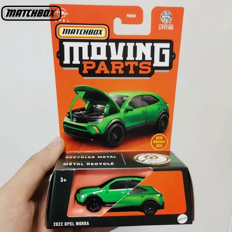 Оригинальный автомобиль Mattel Matchbox 1/64, литые под давлением движущиеся детали 2022, Opel Mokka Voiture, модель автомобиля, игрушки для мальчиков, коллекционные подарки на день рождения
Оригинальный автомобиль Mattel Matchbox 1/64, литые под давлением движущиеся детали 2022, Opel Mokka Voiture, модель автомобиля, игрушки для мальчиков, коллекционные подарки на день рождения