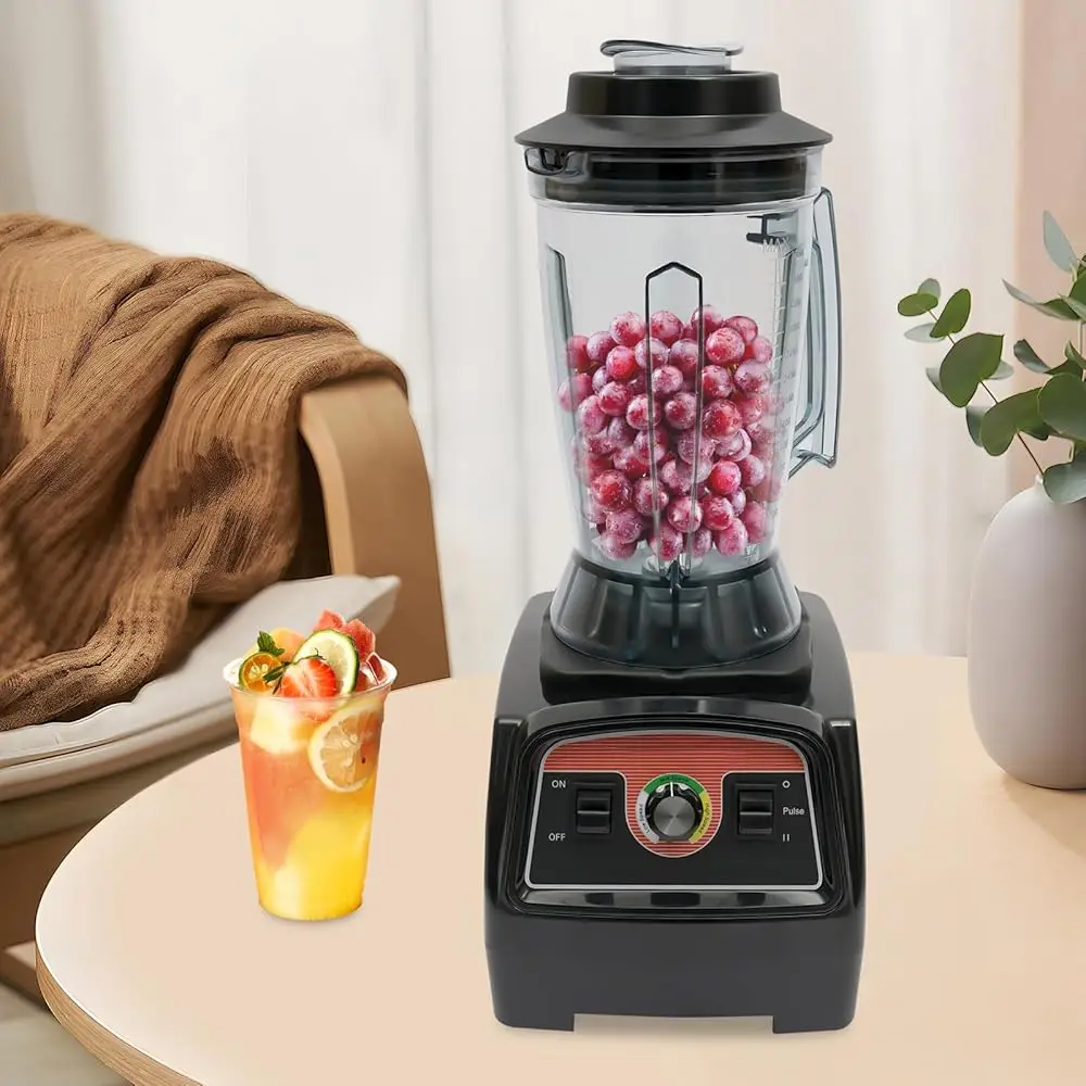 Commercial Agitators, 132 Oz Professional Countertop Agitators, 2800 Watt Base, High Performance Ice Crusher - Large Smoothie
Commercial Agitators, 132 Oz Professional Countertop Agitators, 2800 Watt Base, High Performance Ice Crusher - Large Smoothie