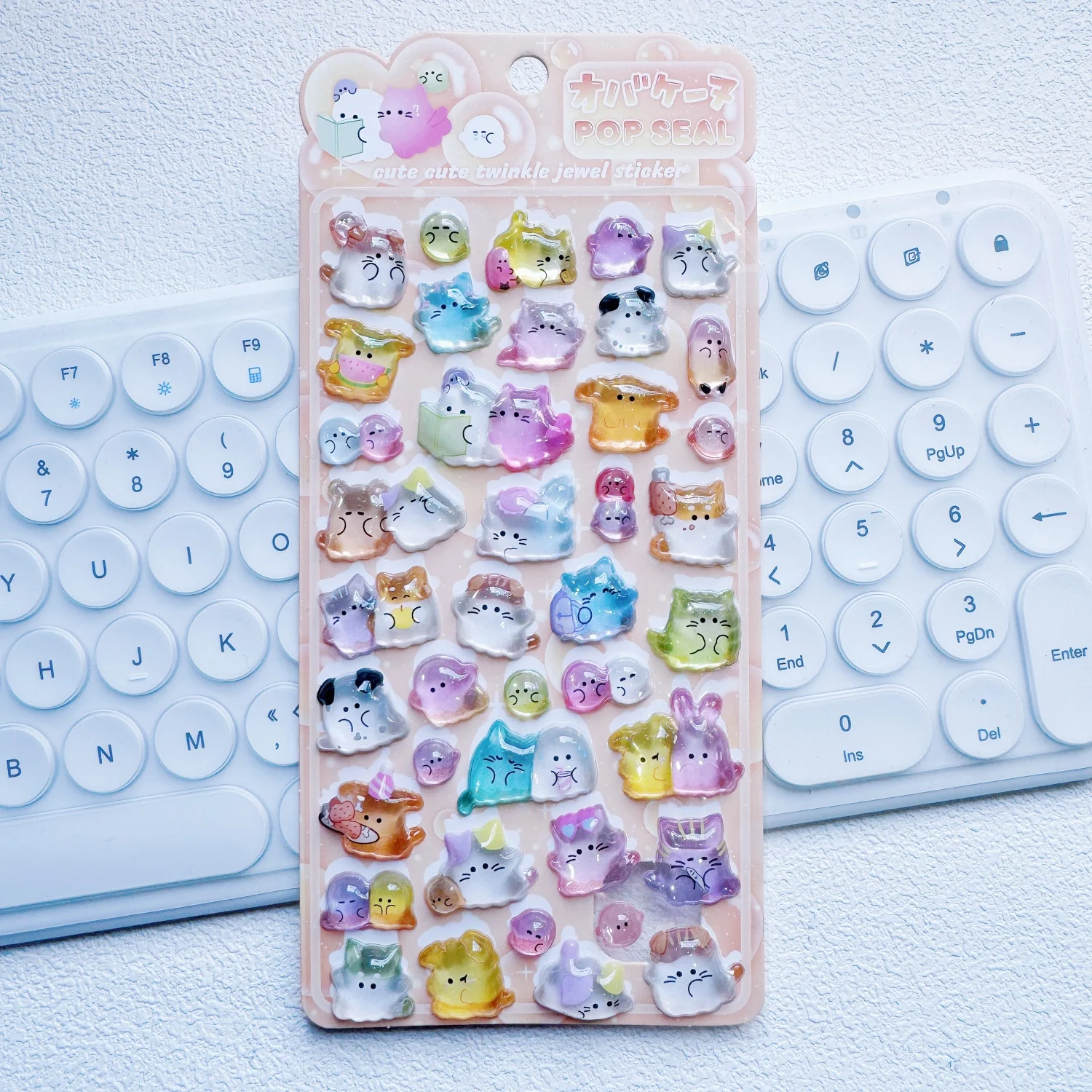 Kawaii Cartoon Ghost 3D Relief Stickers Scrapbooking Diy Journal Cute Stationery School Sticker
Kawaii Cartoon Ghost 3D Relief Stickers Scrapbooking Diy Journal Cute Stationery School Sticker