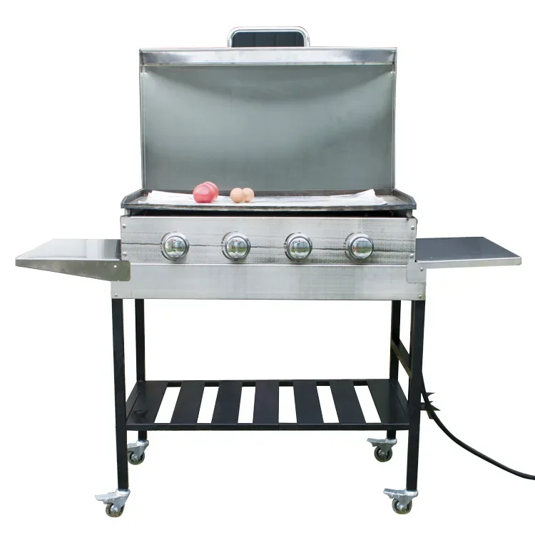 Factory custom hot sell gas barbecue grill outdoor camping portable BBQ Grill with lid
Factory custom hot sell gas barbecue grill outdoor camping portable BBQ Grill with lid