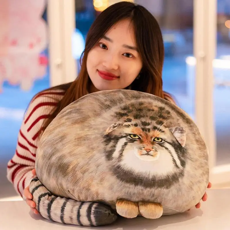 Pallas Cat Body Pillow 3D Soft Cute Realistic Cat Doll Hugging Plush Companion Stuffed Animal Toy Sofa Pillow Decoration For
Pallas Cat Body Pillow 3D Soft Cute Realistic Cat Doll Hugging Plush Companion Stuffed Animal Toy Sofa Pillow Decoration For