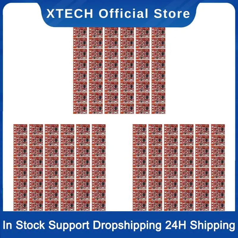 XTECH 180 шт. TTP223 сенсорный датчик модуль сенсорной кнопки самоблокирующийся переключатель емкости односторонняя трансформация
XTECH 180 шт. TTP223 сенсорный датчик модуль сенсорной кнопки самоблокирующийся переключатель емкости односторонняя трансформация