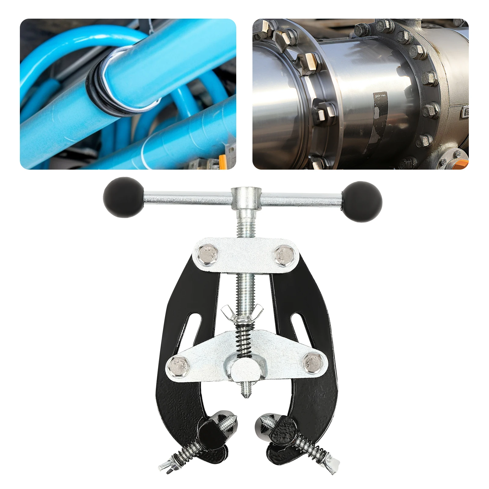 Steel Pipe Clamp 1-2.5in Clamping Range Welding Alignment Clamp Tube to Flange Elbow fitting Tee Versatile Ultra Fit Clamps
Steel Pipe Clamp 1-2.5in Clamping Range Welding Alignment Clamp Tube to Flange Elbow fitting Tee Versatile Ultra Fit Clamps