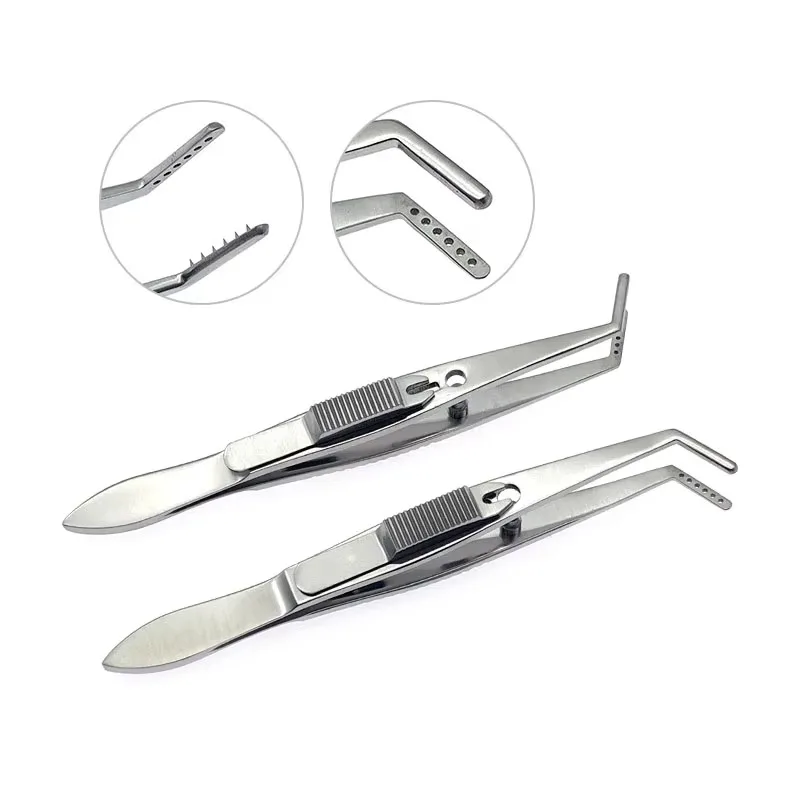 Ophthalmic Strabismus Forceps Reusable Right/ Left 100mm Ophthalmic Instrument Surgery Tweezers for pet
Ophthalmic Strabismus Forceps Reusable Right/ Left 100mm Ophthalmic Instrument Surgery Tweezers for pet