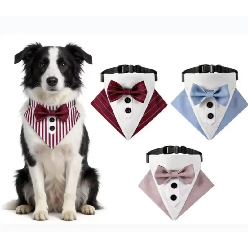 10pcs Striped Cotton Pet Triangle Towel British Style Wedding Saliva Towel
10pcs Striped Cotton Pet Triangle Towel British Style Wedding Saliva Towel