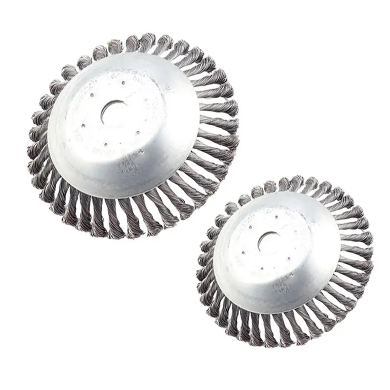ABBP-For Lawn Mower Attachment- Steel Wire Weed Brush Cutter Heads 6 Inch& 8 Inch(2Pcs) Grass Trimmer Blades
ABBP-For Lawn Mower Attachment- Steel Wire Weed Brush Cutter Heads 6 Inch& 8 Inch(2Pcs) Grass Trimmer Blades