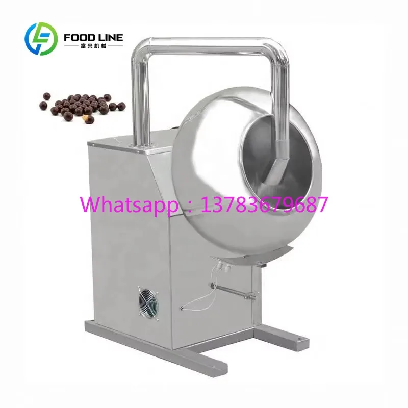 Customized Stainless Steel Chocolate Commercial Electric Heating Function Chocolate Coating Machine Peanut Sugar Coating Machine
Customized Stainless Steel Chocolate Commercial Electric Heating Function Chocolate Coating Machine Peanut Sugar Coating Machine