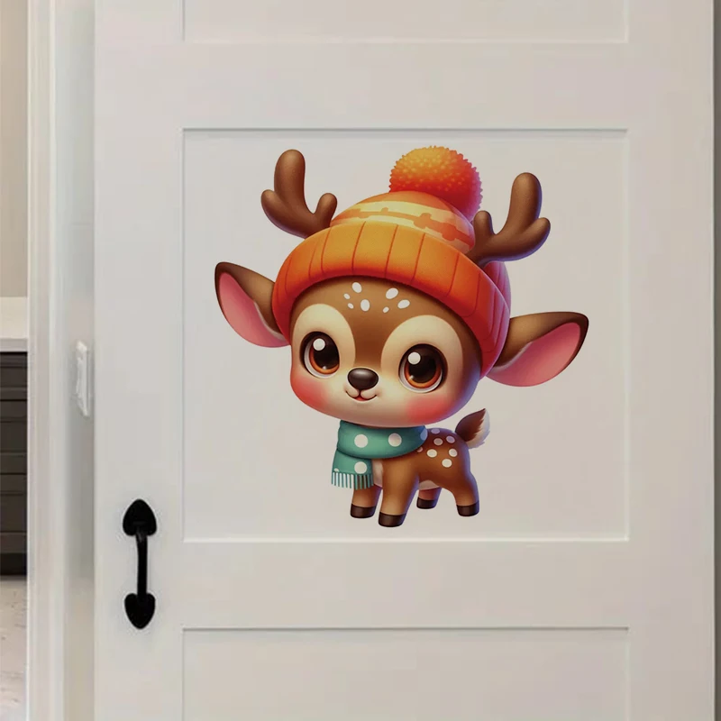 Funny Fawn Cartoon Sticker, Water-proof Home Wall Decal, Used for Wall, Bathroom, Cabinet, Door,Toilet, Car, Laptop
Funny Fawn Cartoon Sticker, Water-proof Home Wall Decal, Used for Wall, Bathroom, Cabinet, Door,Toilet, Car, Laptop