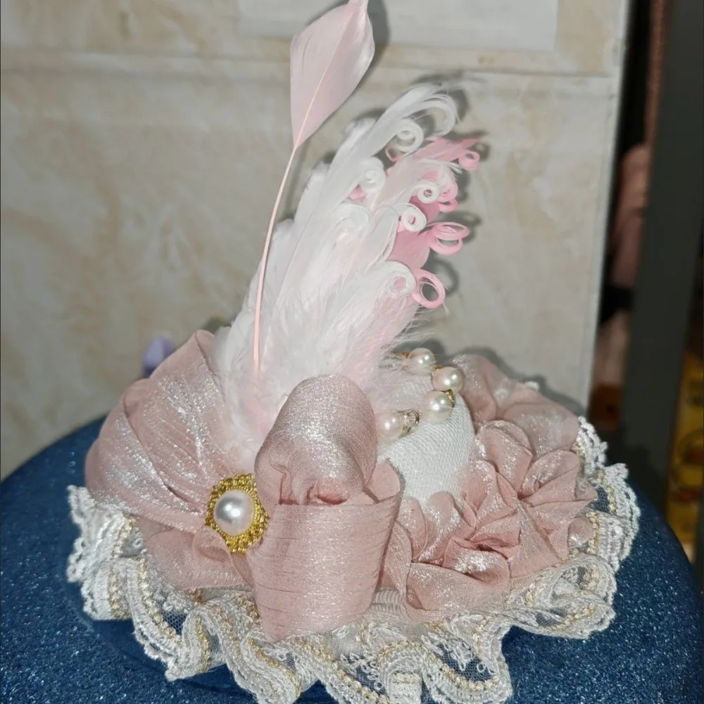 Lolita Fascinators Lace Pearl Bow Hair Accessory Daily Versatile for Lo Girls & Soft Girls
Lolita Fascinators Lace Pearl Bow Hair Accessory Daily Versatile for Lo Girls & Soft Girls