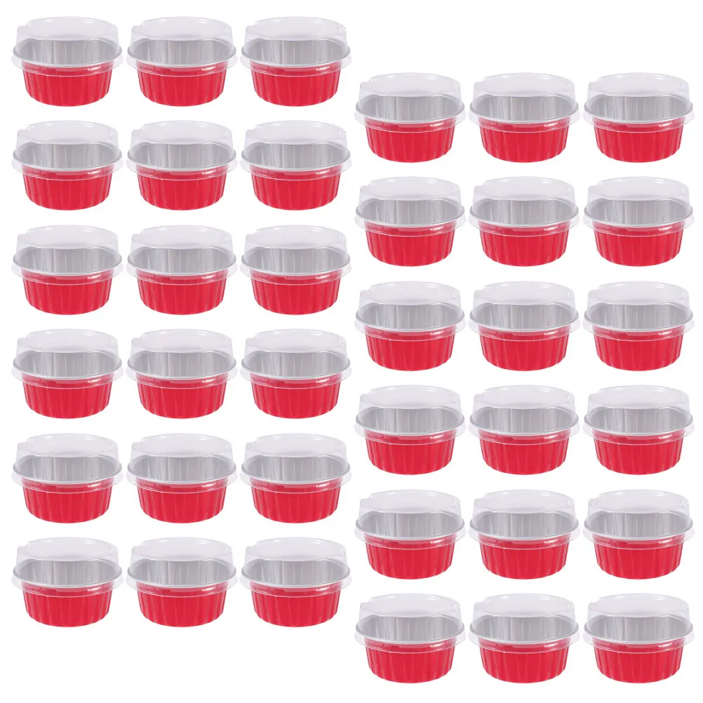 50 Pcs Cake Cup Set Aluminum Foil Baking Cups Disposable Tart Molds Cupcake Liners Pudding Containers Lightweight Storage Kids
50 Pcs Cake Cup Set Aluminum Foil Baking Cups Disposable Tart Molds Cupcake Liners Pudding Containers Lightweight Storage Kids