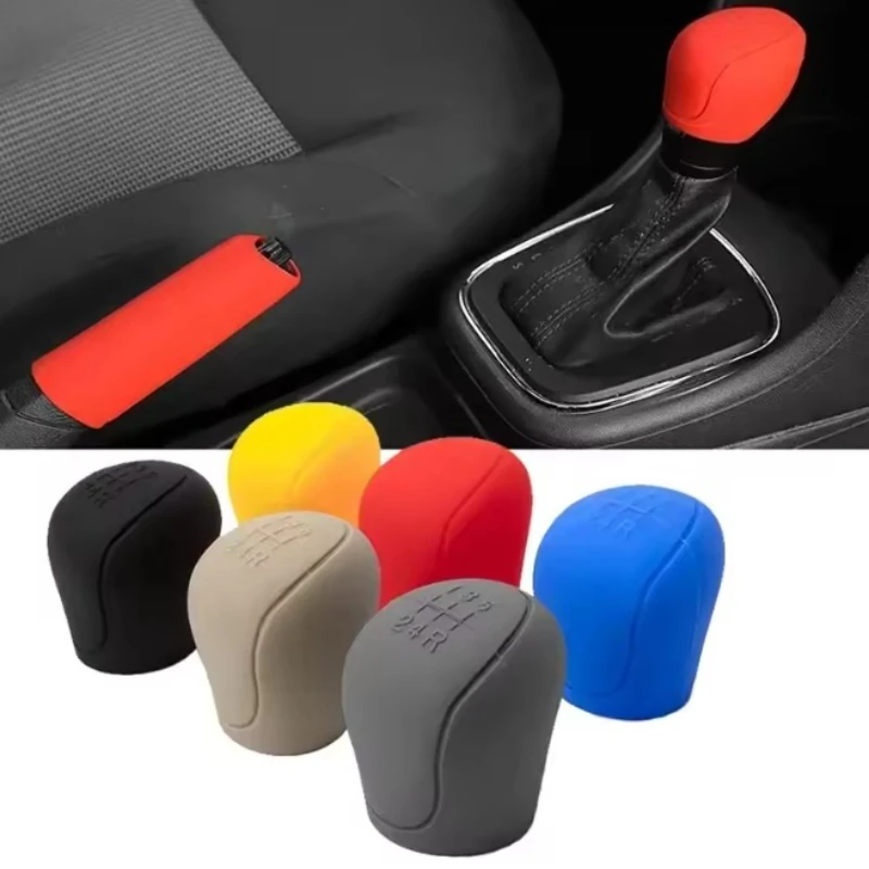 Universal Silicone Car Manual Gear Head Cover Non-Slip Grip Handle Protective Shift Handbrake Cover Car Interior Accessories
Universal Silicone Car Manual Gear Head Cover Non-Slip Grip Handle Protective Shift Handbrake Cover Car Interior Accessories