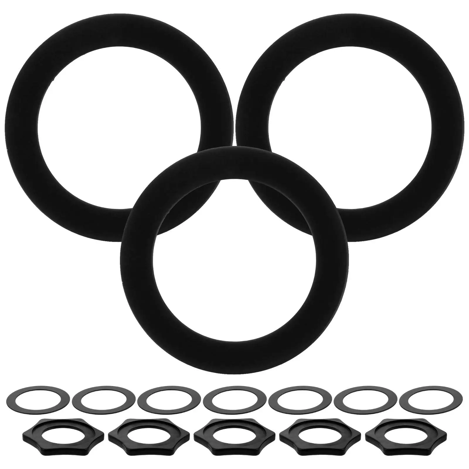 5 Sets Roll Mic Microphone Accessories Rings Cordless Silicone Replacement Accessories KTV Stage Practical Long Use
5 Sets Roll Mic Microphone Accessories Rings Cordless Silicone Replacement Accessories KTV Stage Practical Long Use