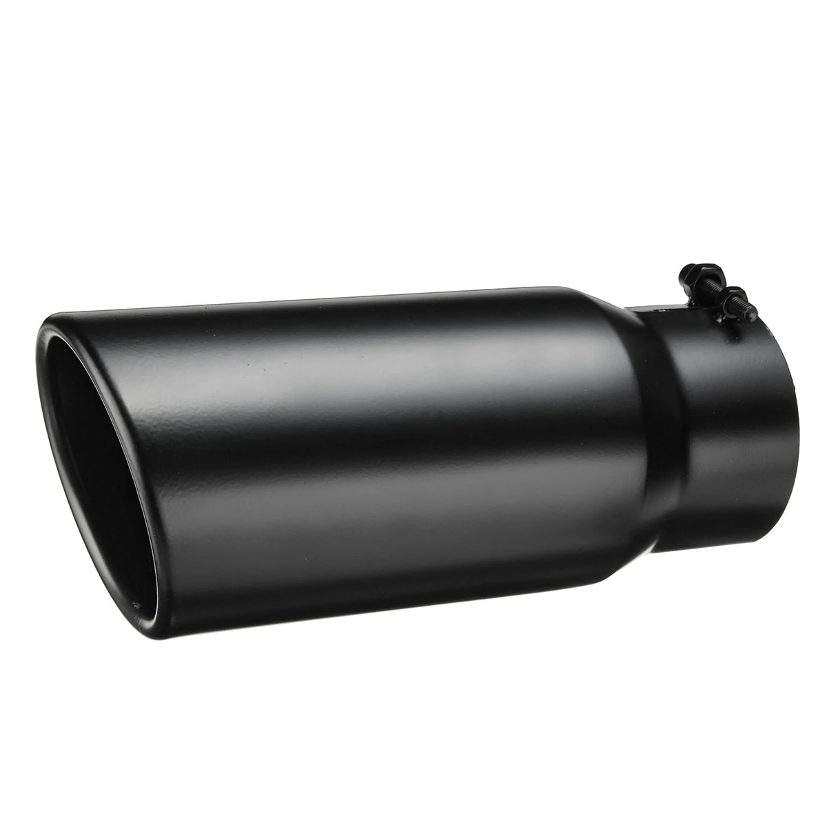Car Exhaust Muffler 4 Inch Inlet 5 Inch Outlet Exhaust Tip Rear Pipe Tube Black Stainless
Car Exhaust Muffler 4 Inch Inlet 5 Inch Outlet Exhaust Tip Rear Pipe Tube Black Stainless